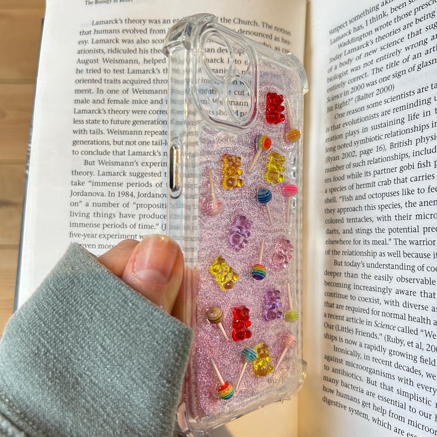 The Candy Phone Case, Side Angle